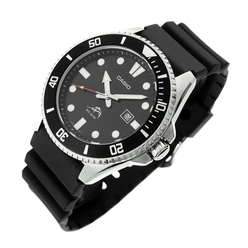 Casio Duro Analog Resin Strap Men's Watch-  MDV-106-1AV